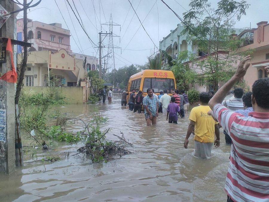 Heavy Rains in Both Telugu States Photos