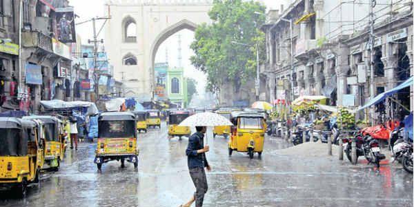 Hydera bad Hevy rains unseened Photos