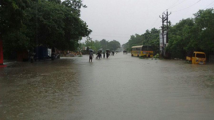 Lakes in AP Water Overflow Photos