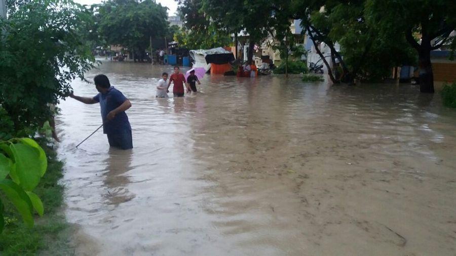 Lakes in AP Water Overflow Photos