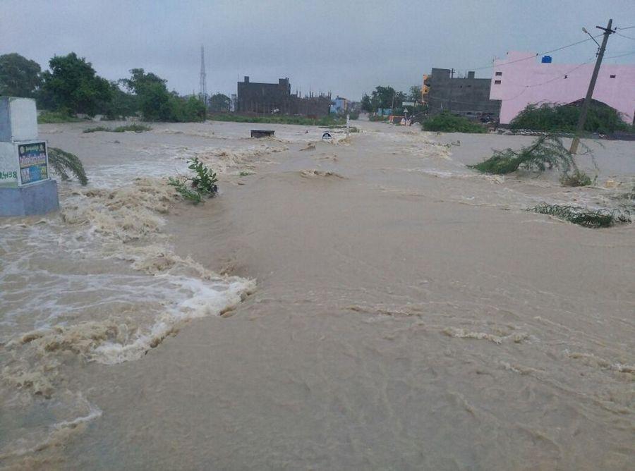 Lakes in AP Water Overflow Photos