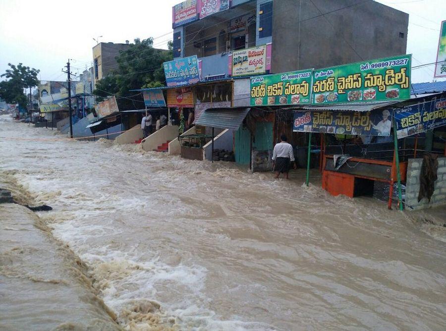 Lakes in AP Water Overflow Photos