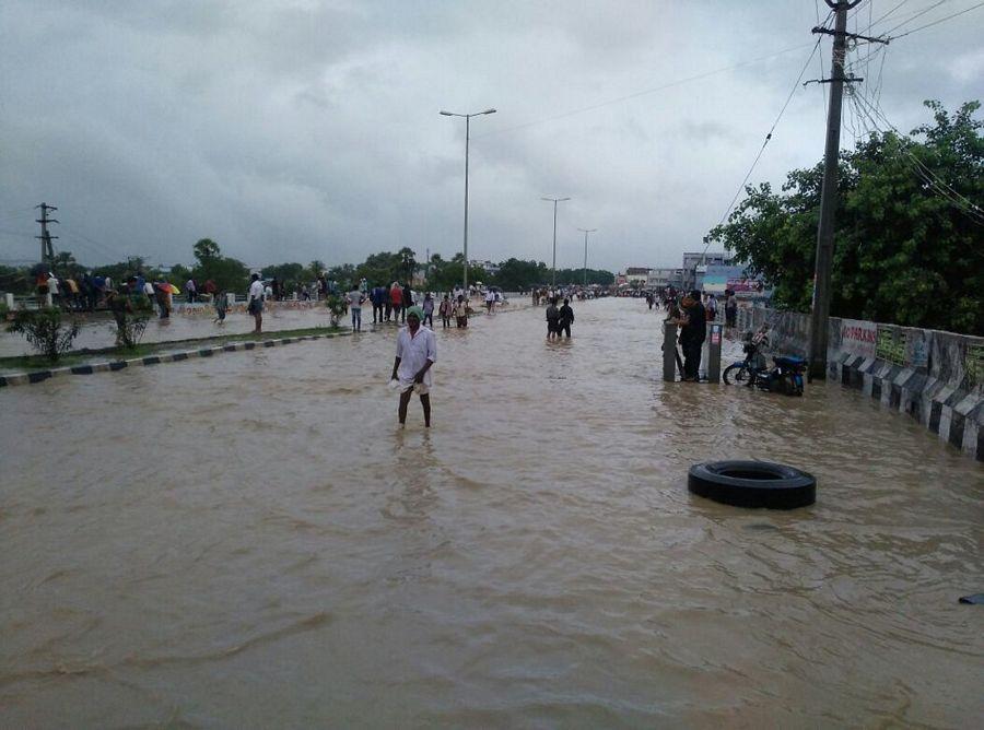 Lakes in AP Water Overflow Photos