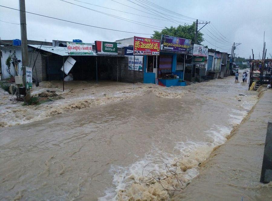 Lakes in AP Water Overflow Photos
