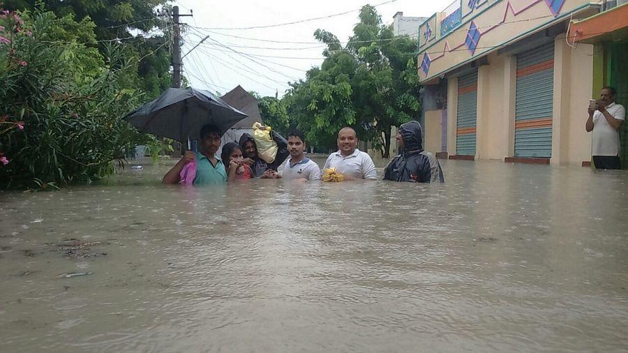 Lakes in AP Water Overflow Photos