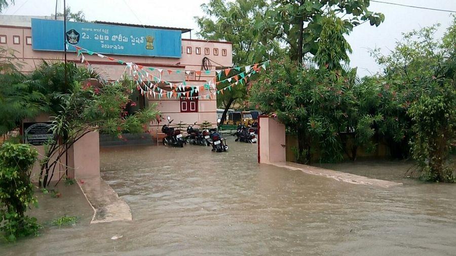 Lakes in AP Water Overflow Photos