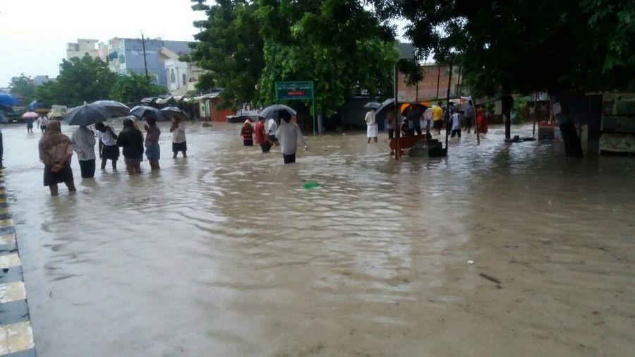 Lakes in AP Water Overflow Photos