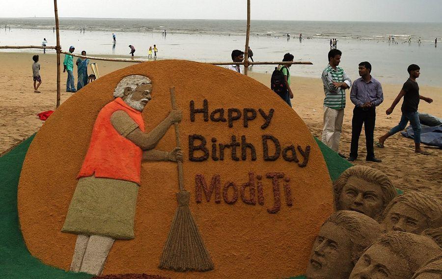 Modi’s Birthday Celebrations Photos