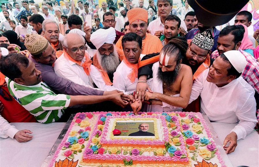 Modi’s Birthday Celebrations Photos