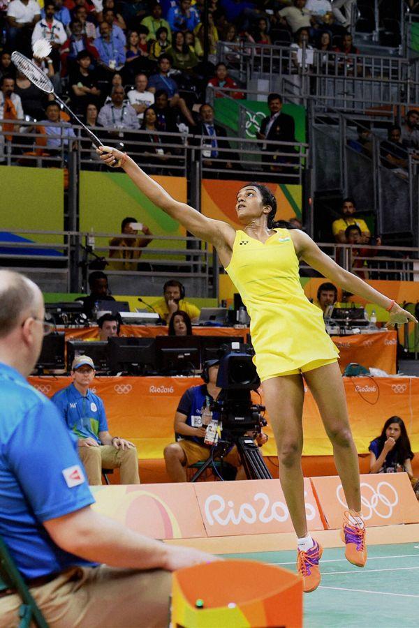 PV Sindhu Rio 2016 Olympics Photos