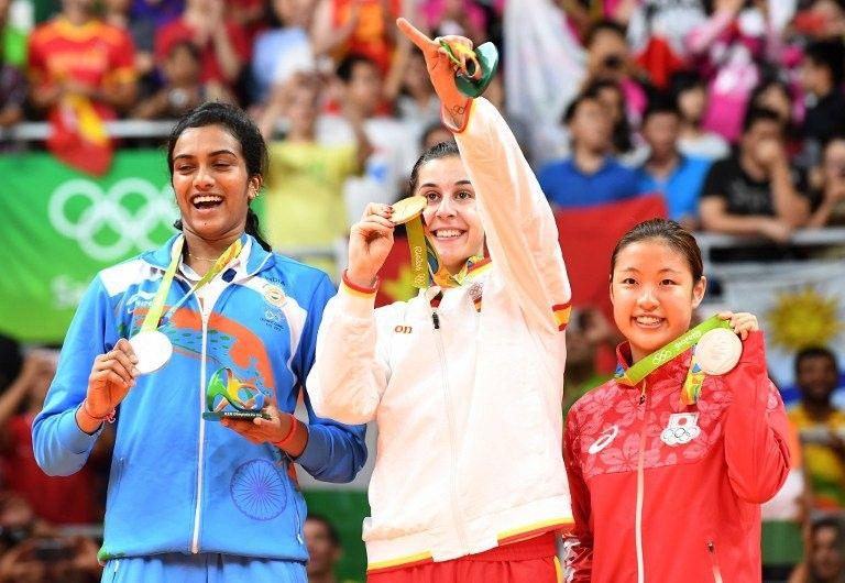 P.V Sindhu the first Indian female to bag silver at Olympics