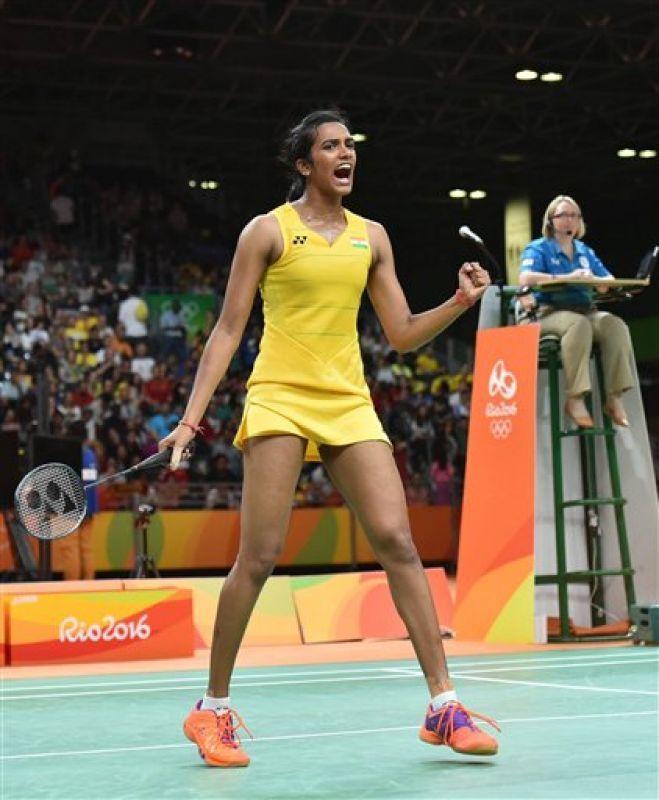 P.V Sindhu the first Indian female to bag silver at Olympics