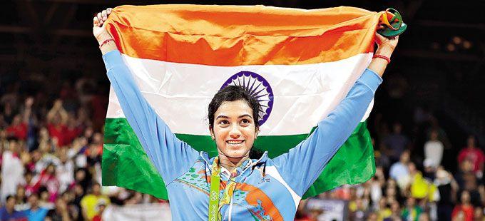 P.V Sindhu the first Indian female to bag silver at Olympics