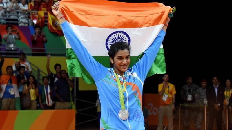 P.V Sindhu the first Indian female to bag silver at Olympics