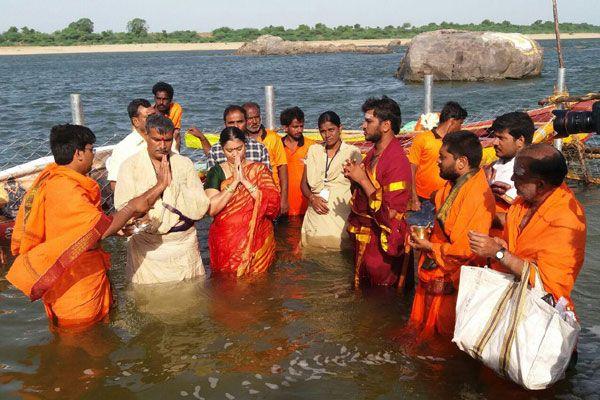 Pushkar Ghats in Vijayawada Photos