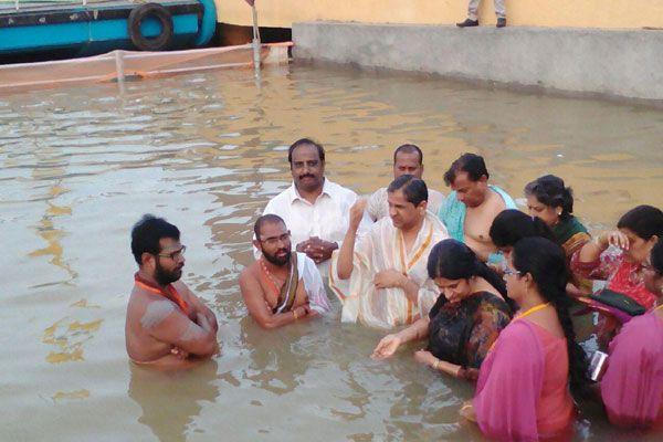 Pushkar Ghats in Vijayawada Photos