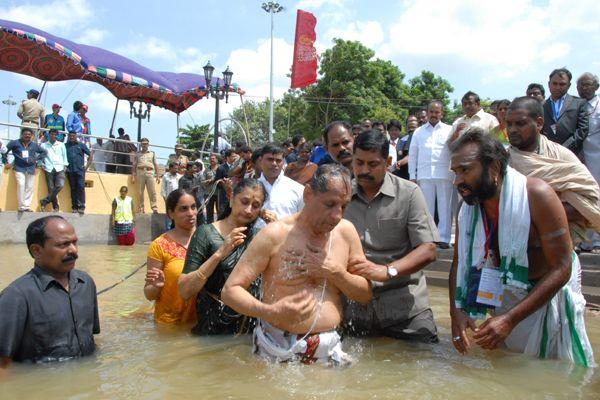 Pushkar Ghats in Vijayawada Photos