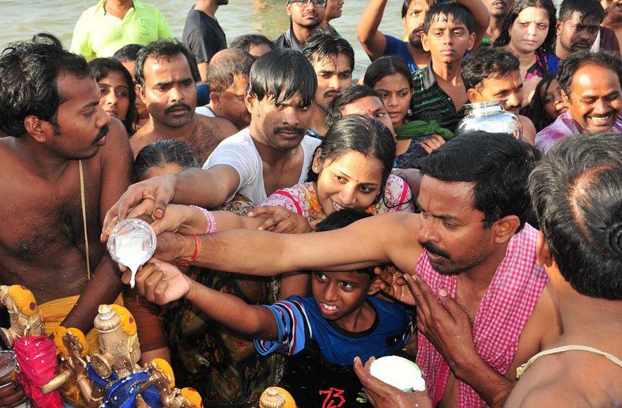 Pushkar Ghats in Vijayawada Photos