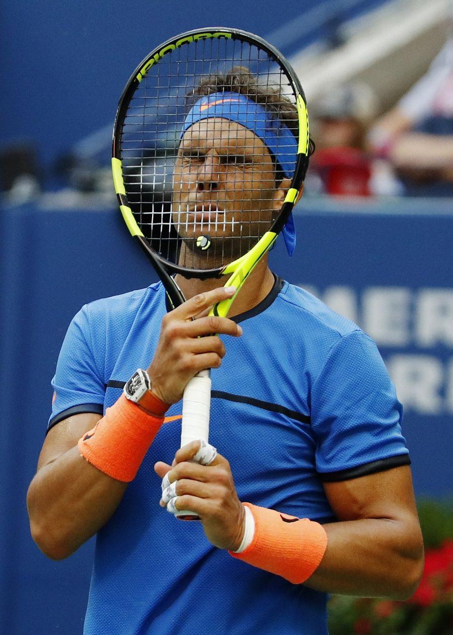 Rafael Nadal beaten by Lucas Pouille Photos