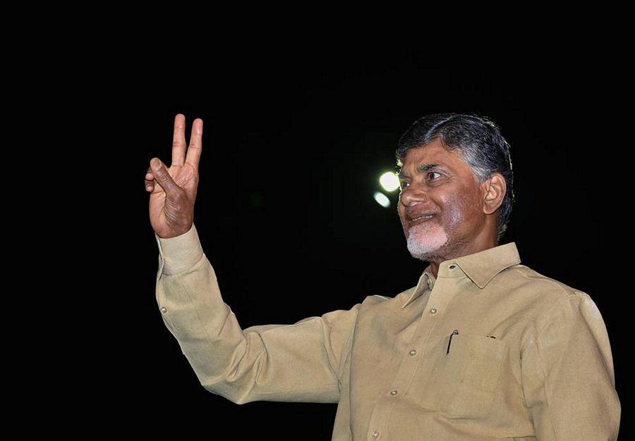 Sri NCBN attended the Pavitra Harathi Yesterday Photos