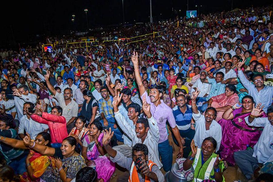 Sri NCBN attended the Pavitra Harathi Yesterday Photos