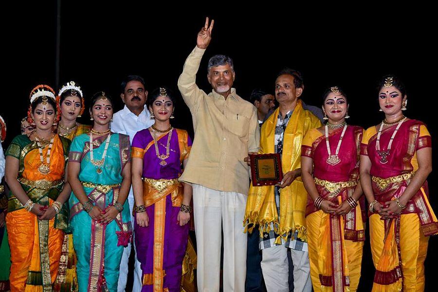 Sri NCBN attended the Pavitra Harathi Yesterday Photos