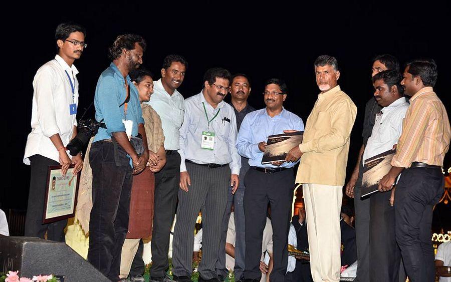 Sri NCBN felicitated Silver Medalist at the Olympics PV Sindhu