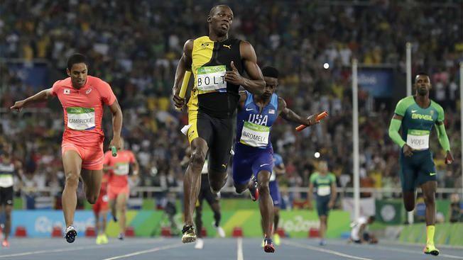 Usain Bolt finished out his Olympic career in style