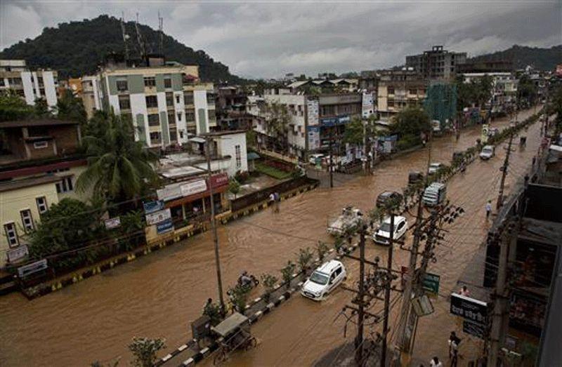 Uttar Pradesh Floods 2016 Photos