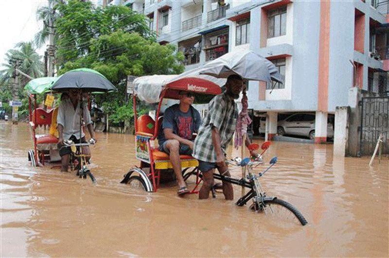 Uttar Pradesh Floods 2016 Photos