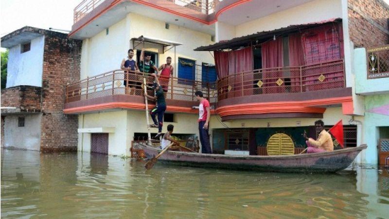 Uttar Pradesh Floods 2016 Photos