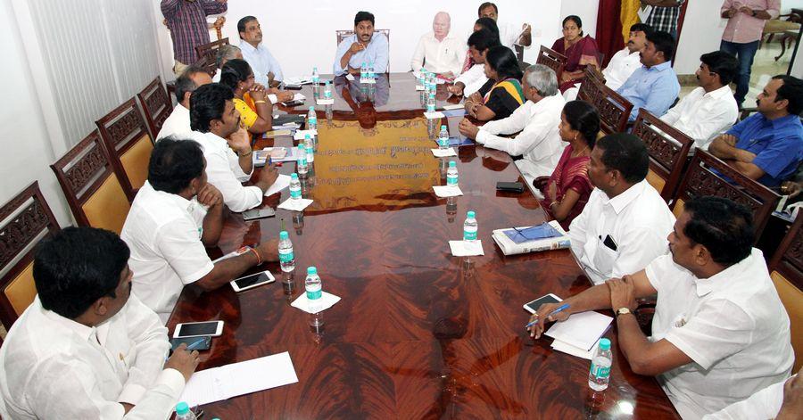 YSR Congress legislature party Meeting Photos