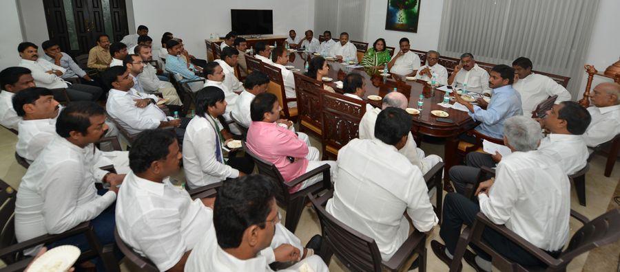 YSRCP Review meeting on municipal elections