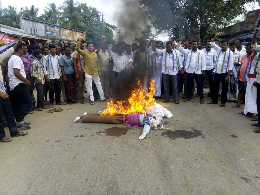 YSRCP’s AP Bandh a success Photos