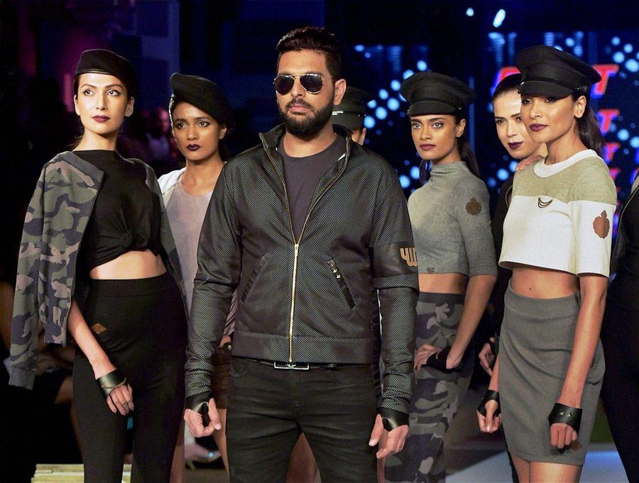 Yuvraj Singh enters fashion world PHOTOS