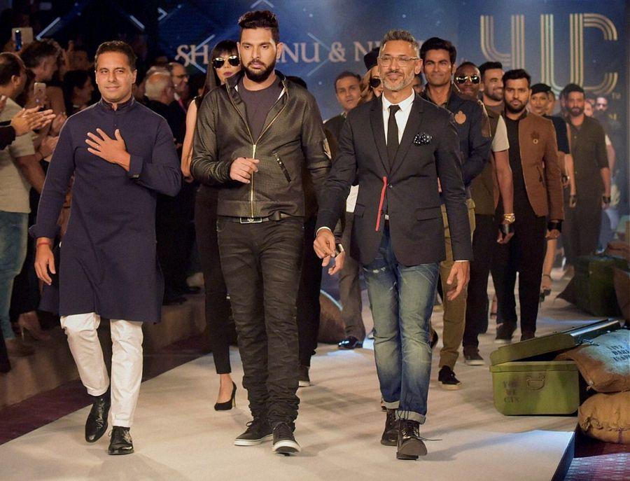 Yuvraj Singh enters fashion world PHOTOS