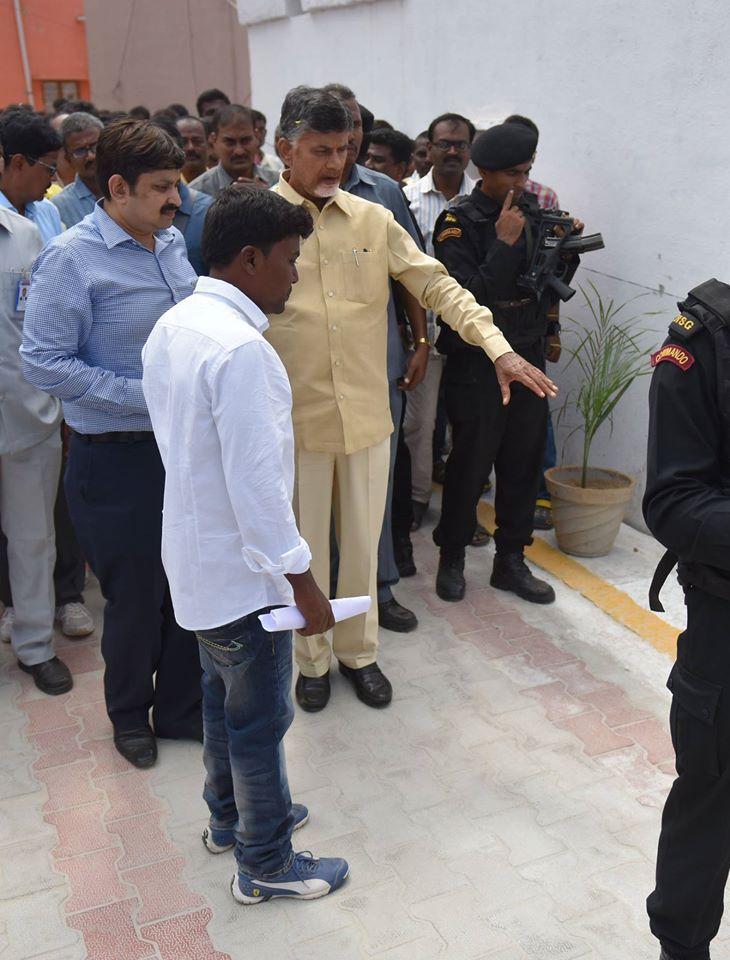 Sri NCBN Visited Kuppam Photos