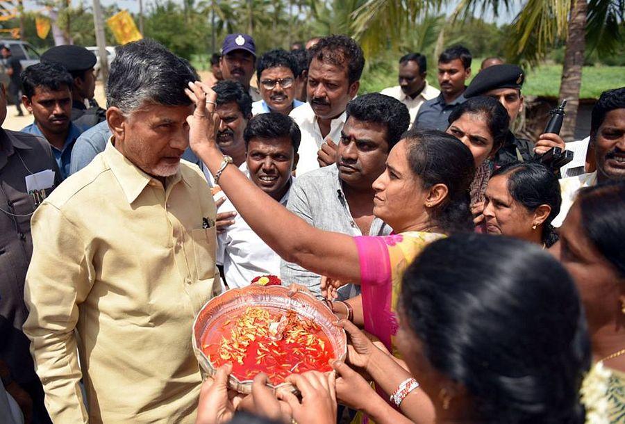 Sri NCBN Visited Kuppam Photos