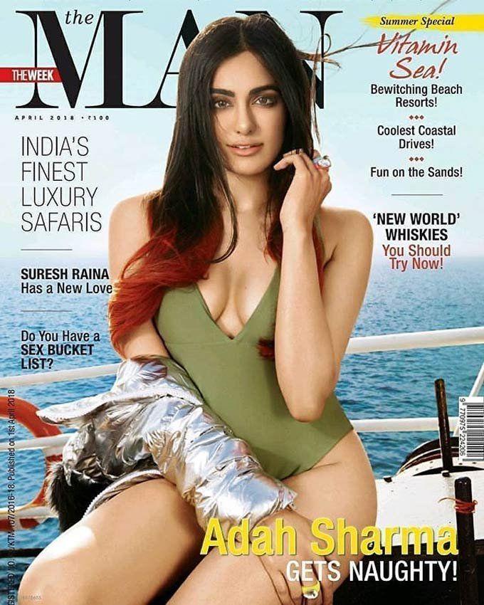 Actress Adah Sharma Hot Bikini poses for The Man Magazine