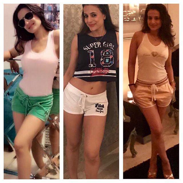 Actress Ameesha Patel Hot & Spicy Cleavage Never Seen Photos