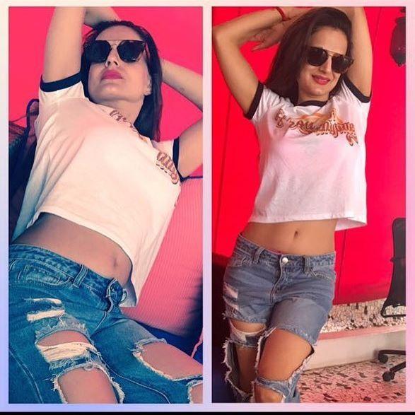 Actress Ameesha Patel Hot & Spicy Cleavage Never Seen Photos