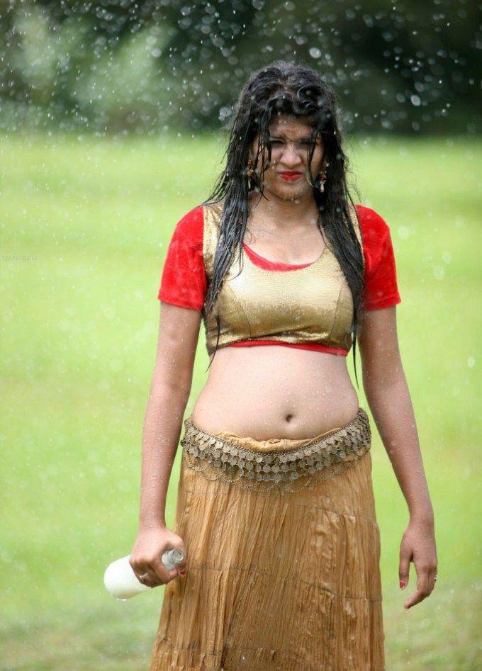 Actress Apoorva Rai Showing Wet Navel Photos