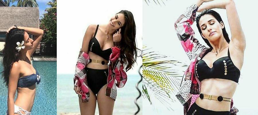 Actress Disha Patani Hot & Spicy Cleavage Photos are too Hot to Handle!