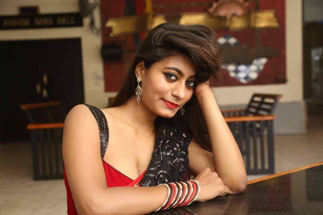 Actress Monica Thomson Hot Cleavage Show Stills