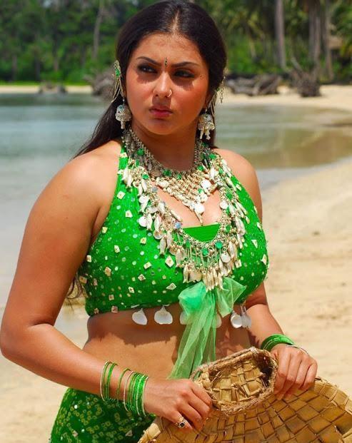 Actress Namitha Hot Navel & Cleavage Show Pics