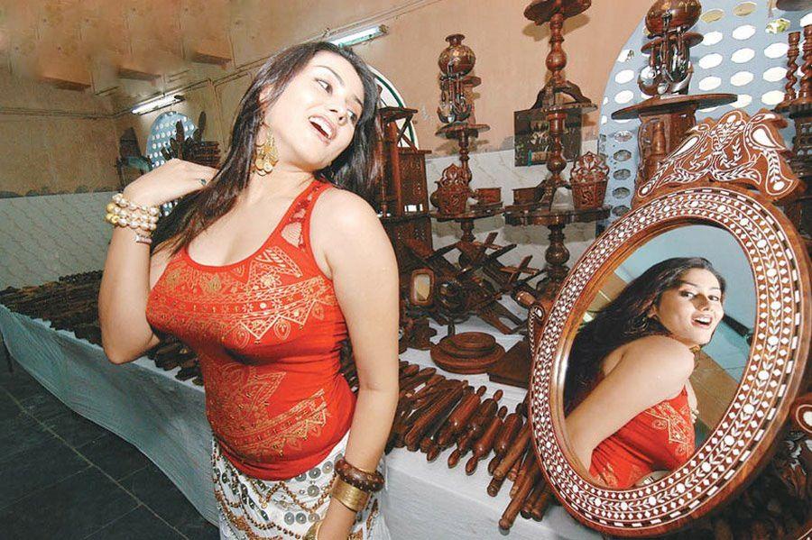 Actress Namitha Hot Navel & Cleavage Show Pics