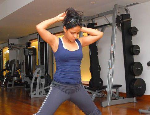 Actress Neetu Chandra is getting hotter day by day Exercise Workouts