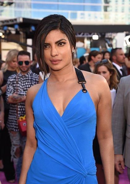 Actress Priyanka Chopra Hot Cleavage Stills