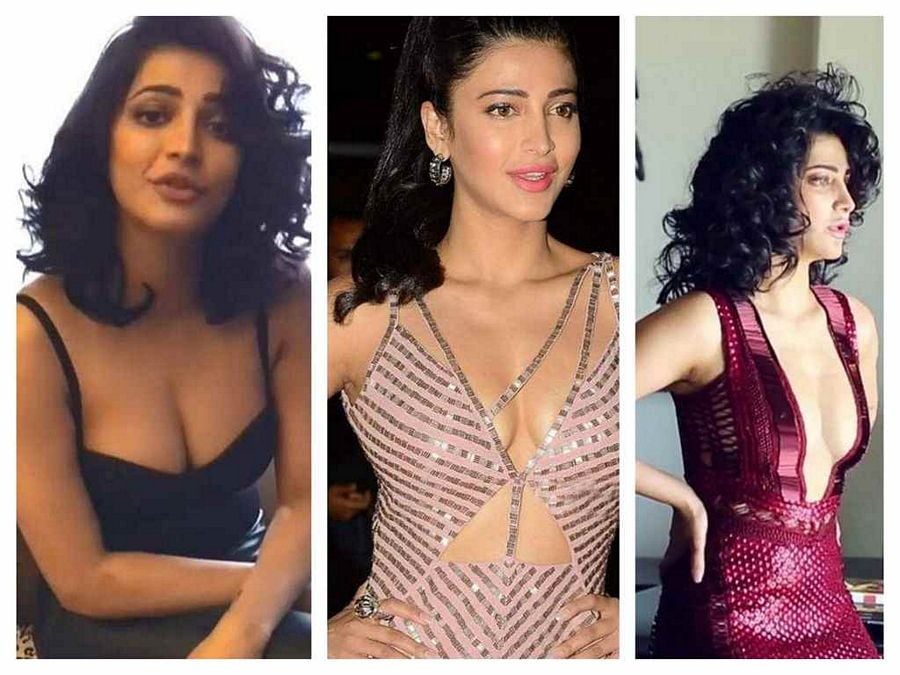 Actress Shruti Hassan Shows Her Cleavage Show Stills
