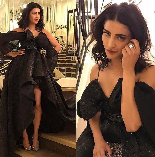 Actress Shruti Hassan at Cannes 2017 Hot Photos